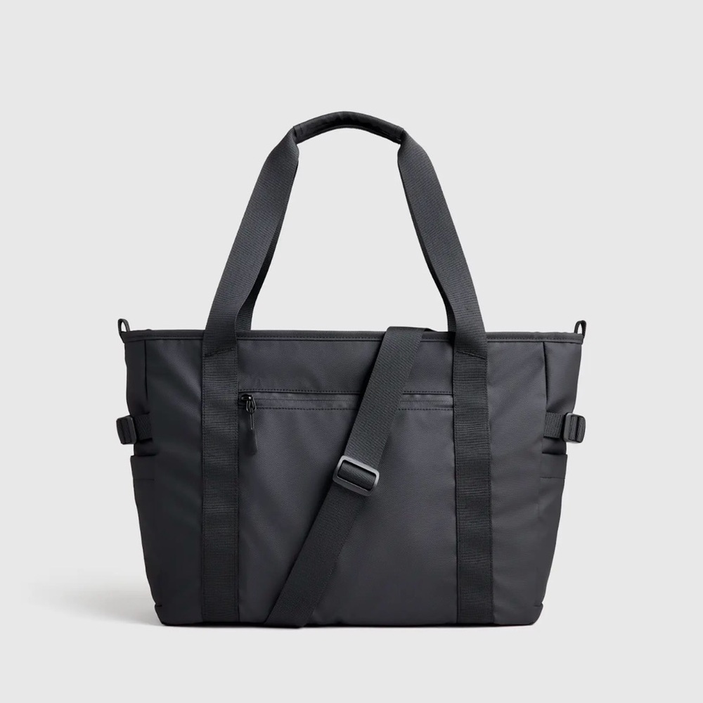Quince Weatherproof Utility Tote in Black NWT 🌺OVERSTOCK IN PACKAGE 🌺1406